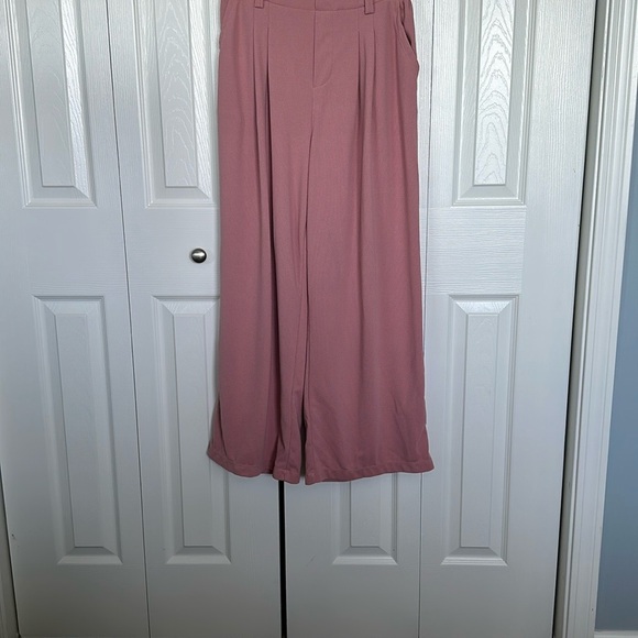 NWOT Halara Flex™ High Waisted Side Pocket Wide Leg Waffle Work Pants - Picture 5 of 5